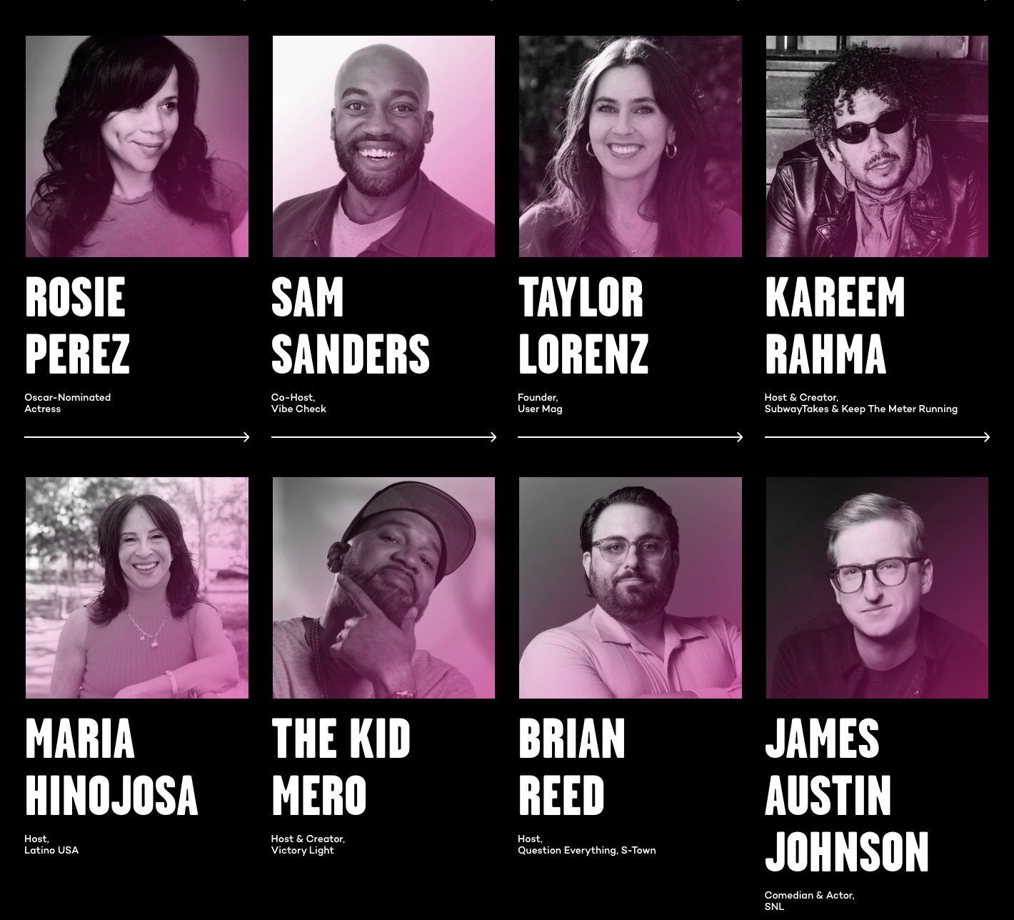 On Air Fest 2025 headliners. Full line up: onairfest.com/2025-lineup 